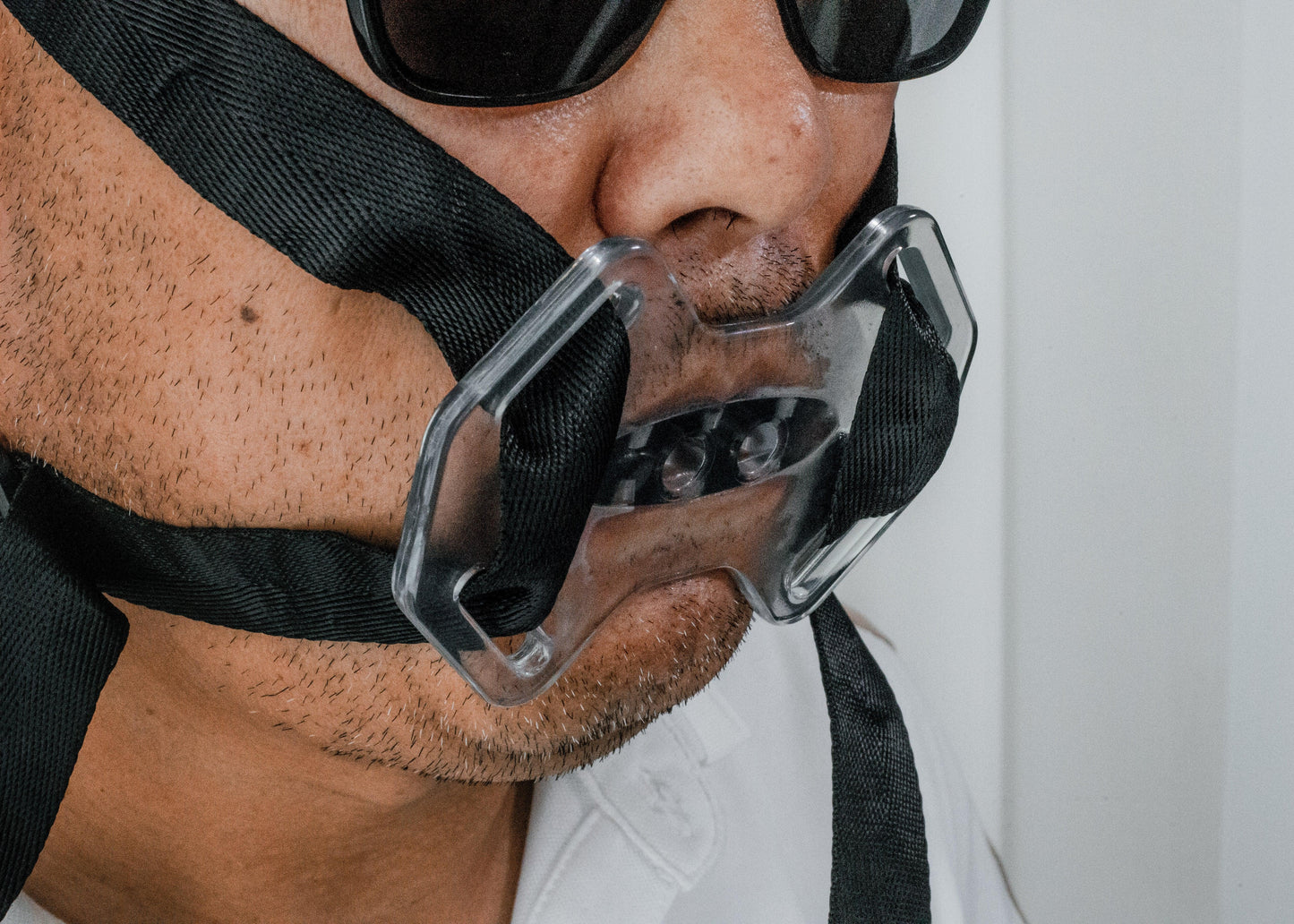 Right Restraint™ Spit & Bite Protection｜Head restraint mask bite mask | prison spit mask 