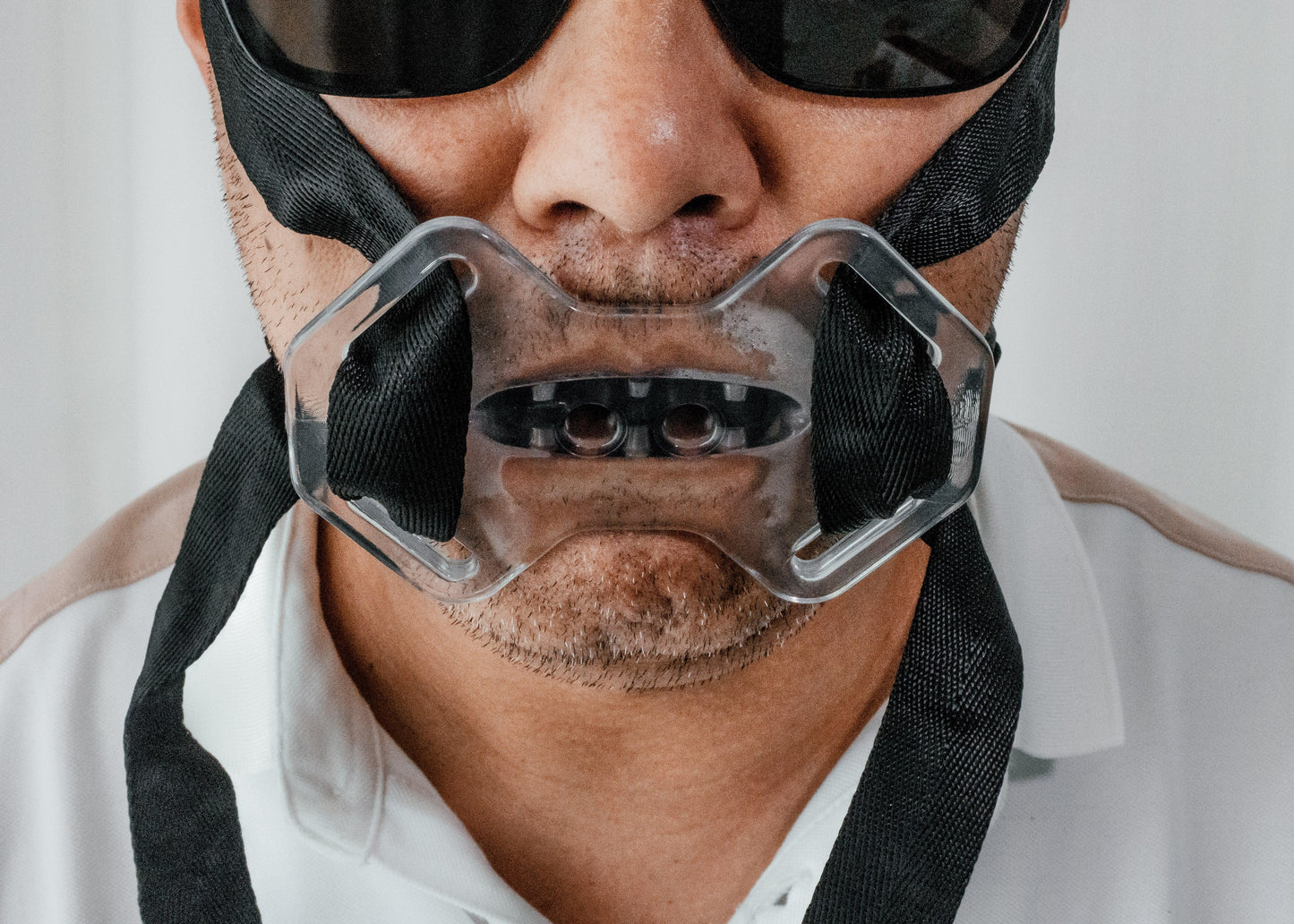 Right Restraint™ Spit & Bite Protection｜Head restraint mask bite mask | prison spit mask 